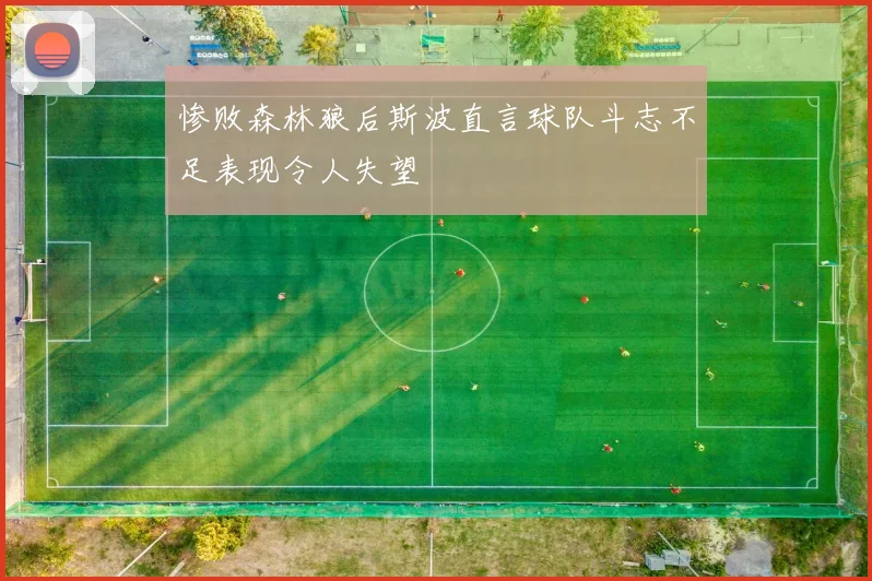 惨败森林狼后斯波直言球队斗志不足表现令人失望